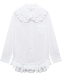 Comme des Garçons - Ruffled Collar Shirt - Lyst