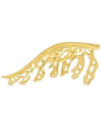 LYNYER - Ring Mit Blattmotiv - Lyst