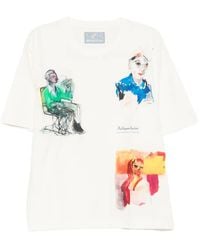 Kidsuper - Portrait Print T-Shirt - Lyst