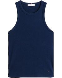 Tommy Hilfiger - Logo-Embroidered Top - Lyst