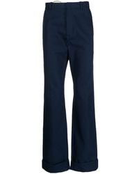 Raf Simons - Pantalones De Vestir Rectos - Lyst