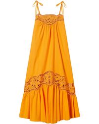 Twinset - Woven Cotton Dress - Lyst