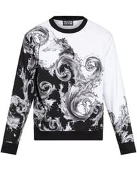 Versace Jeans Couture - Graphic-Print Sweatshirt - Lyst