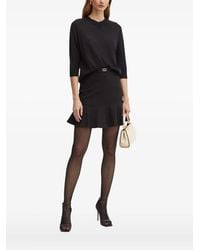 Liviana Conti - Maglione Con Maniche A 3/4 E Scollo A V - Lyst