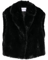 Stand Studio - Kinley Faux Fur Vest - Lyst