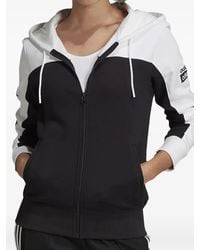 adidas - Originals Logo フーデッド トラックジャケット - Lyst