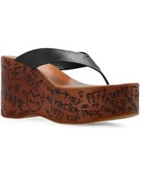 Chloé - Maxime Wedge Slides - Lyst