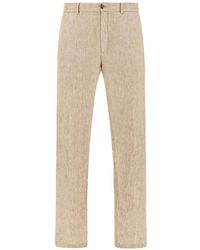Paul & Shark - Buttoned-Pockets Chino Trousers - Lyst