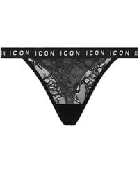 DSquared² - Slip Met Kant - Lyst