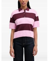 Marc O' Polo - Striped Short-Sleeve Polo Shirt - Lyst
