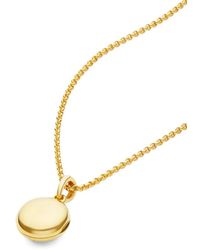 Dinny Hall - Button Locket Necklace - Lyst
