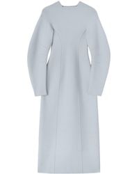 Jil Sander - Calf-length Long-sleeve Dress - Lyst