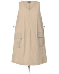 Blauer - V-Neck Pocket Dress - Lyst