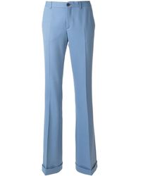 Miu Miu - Pantaloni Sartoriali Svasati - Lyst