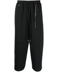 MASTERMIND WORLD - Skull-print Drawstring Cropped Trousers - Lyst