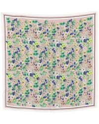 Marc O' Polo - Floral-Print Square Scarf - Lyst