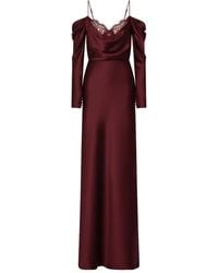Rebecca Vallance - Avalon Abendkleid Mit Spitzenbesatz - Lyst