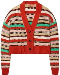 Alanui - Sunny Stripes Cardigan - Lyst