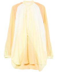 Marrakshi Life - Long-Sleeve Buttoned Mini Dress - Lyst