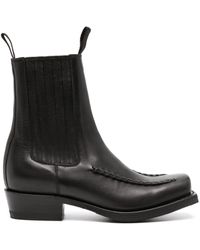Hereu - Agulla 45mm Leather Ankle Boots - Lyst