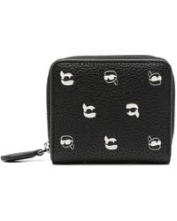 Karl Lagerfeld - Logo-Debossed Wallet - Lyst