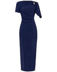 Nissa - Fitted Midi Dress - Lyst