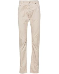 Jacob Cohen - Bard Mid-rise Slim-fit Chinos - Lyst