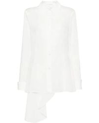 Yohji Yamamoto - Asymmetric Long Sleeves Shirt - Lyst