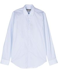 Corneliani - Mix-print cotton shirt - Lyst