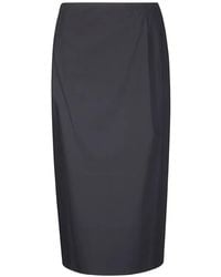Sofie D'Hoore - Tulip Rok Met Pijldetail - Lyst