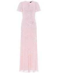 Needle & Thread - Freya Sequin-Embellished Gown - Lyst