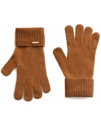 Woolrich - Ribbed Cashmere Gloves - Lyst