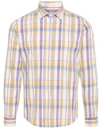 Manuel Ritz - Plaid-pattern Cotton Shirt - Lyst