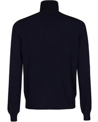 Malo - Pull Côtelé À Col Roulé - Lyst