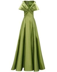 Gemy Maalouf - Bow-Detail Maxi Dress - Lyst