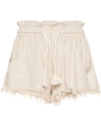 Isabel Marant - Talapiz silk shorts - Lyst