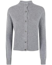 Lisa Yang - Zirelle Cashmere Mock-Neck Cardigan - Lyst