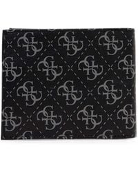 Guess - Portemonnaie Mit Monogramm-Print - Lyst