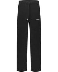 flâneur - Katoenen Trainingsbroek Met Geribbelde Manchetten - Lyst