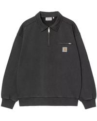 Carhartt - Cotton Half-Zip Sweatshirt - Lyst