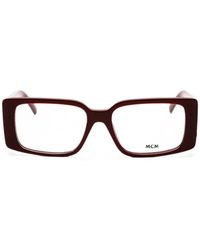 MCM - Rectangle-Frame Glasses - Lyst