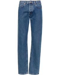 A.P.C. - New Standard Mid-rise Straight-leg Jeans - Lyst