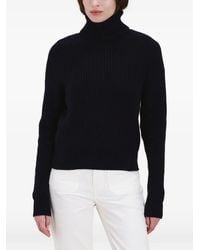 Fortela - Rib-Stitch Turtleneck Sweater - Lyst