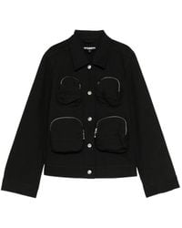 Melitta Baumeister - Zip-Pocket Denim Jacket - Lyst