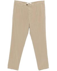 Briglia 1949 - Pleated Pressed-Crease Trousers - Lyst