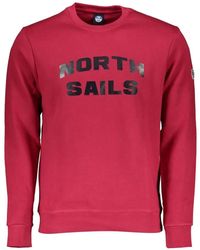 North Sails - Logo-Print Crew-Neck Sweater - Lyst