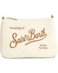 Mc2 Saint Barth - Mini Parisienne Embroidered Clutch Bag - Lyst