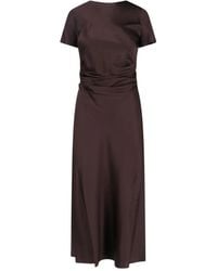 STAUD - Phare Midi Dress With Ruffles - Lyst