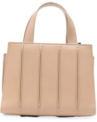 Max Mara - Whitney Panelled Leather Tote Bag - Lyst