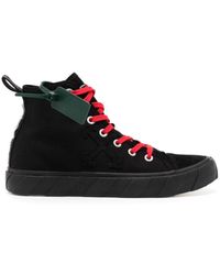 Off-White c/o Virgil Abloh - High-Top-Sneakers aus Canvas - Lyst